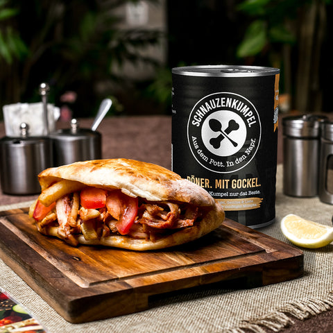 Döner. Mit Gockel.