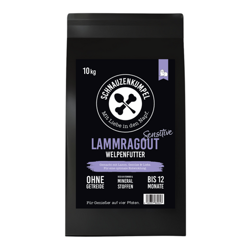 Lammragout Welpe