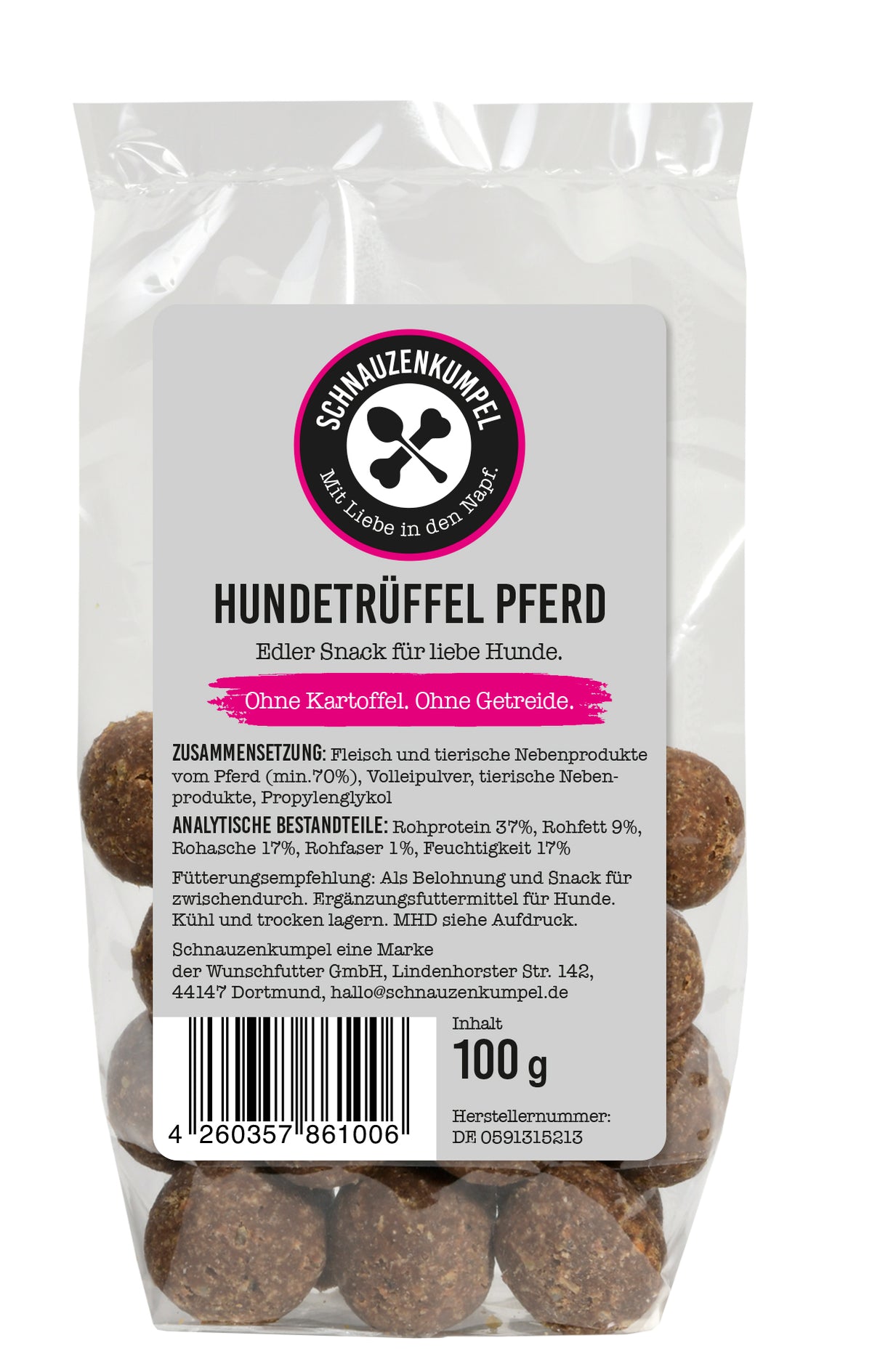 Hundetrüffel Pferd