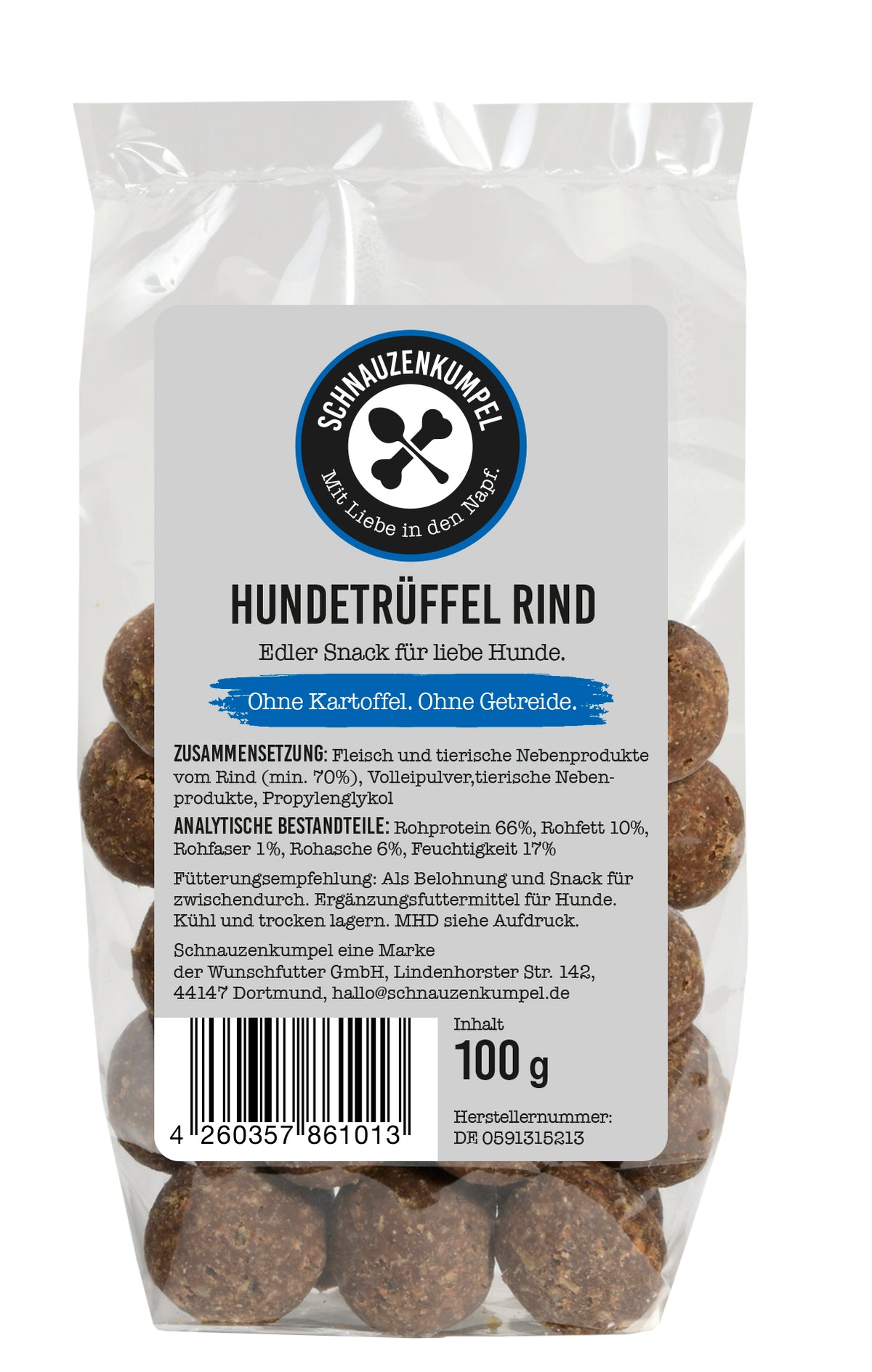 Hundetrüffel Rind